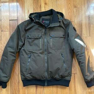Men’s Pajar Winter Coat size S military earthy green